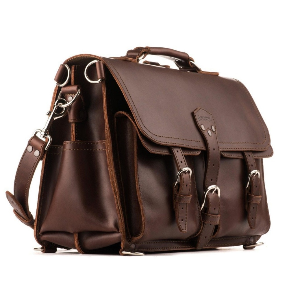 Saddleback Leather Company Front Pocket Briefcase